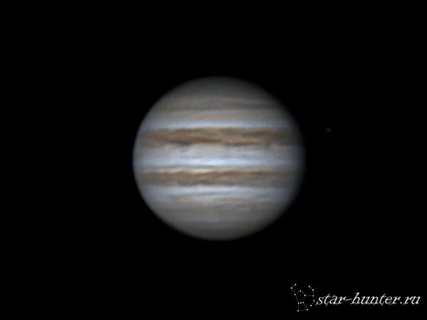 Юпитер, 22 января 2016 года, 2:14 - астрофотография