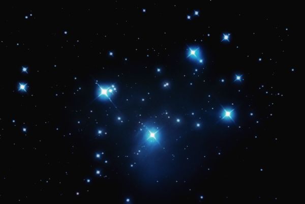 Рассеянное звездное скопление Плеяды-28.10.2022 - астрофотография