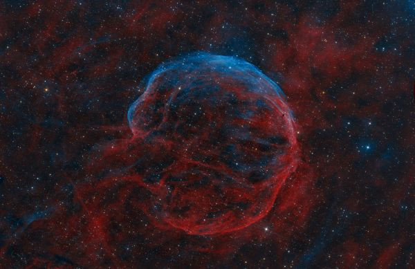 SNR G116.9_00.1, LBN 576, Abell 85 
