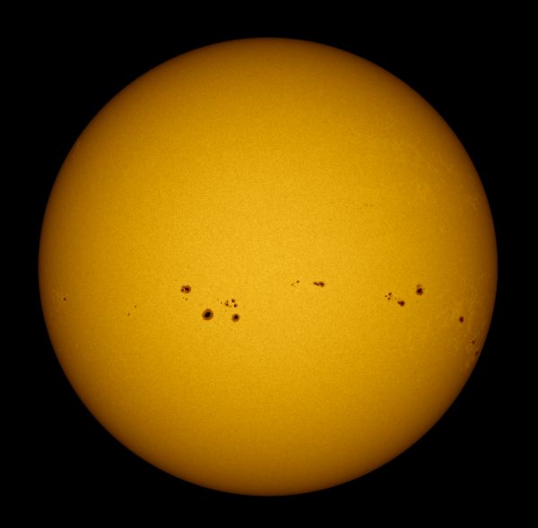 Панорама Солнца за 21 Мая - астрофотография