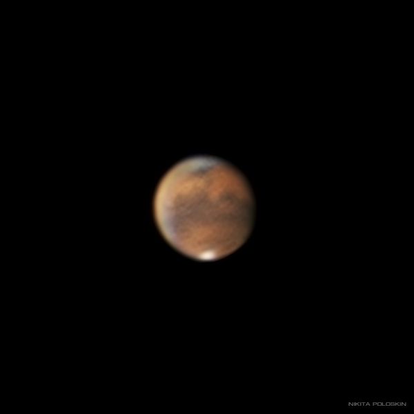 Марс 20 сентября - астрофотография