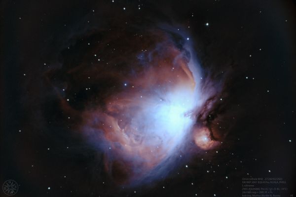 M42- Orion Nebula - астрофотография