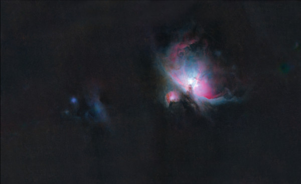 M 42 - Orion Nebula (without stars) - Astrophotography