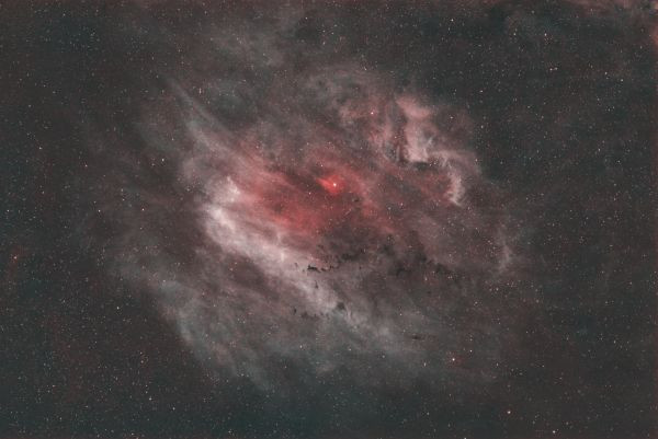 SH2-119 - The Crimson Clamshell - Astrophotography