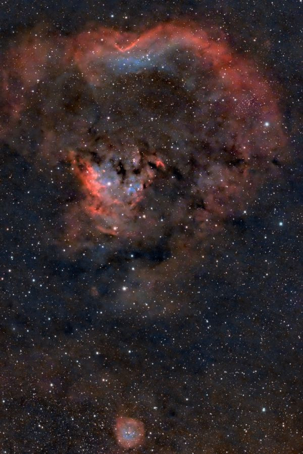 NGC 7822 The Question Mark Nebula - Astrophotography
