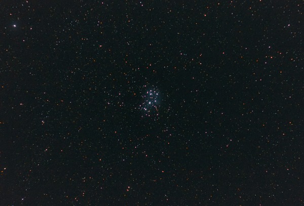 М45 - Плеяди - астрофотография