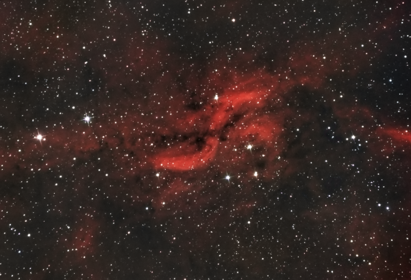 Туманность DWB 111/119 (Simeis 57) "Пропеллер" - астрофотография