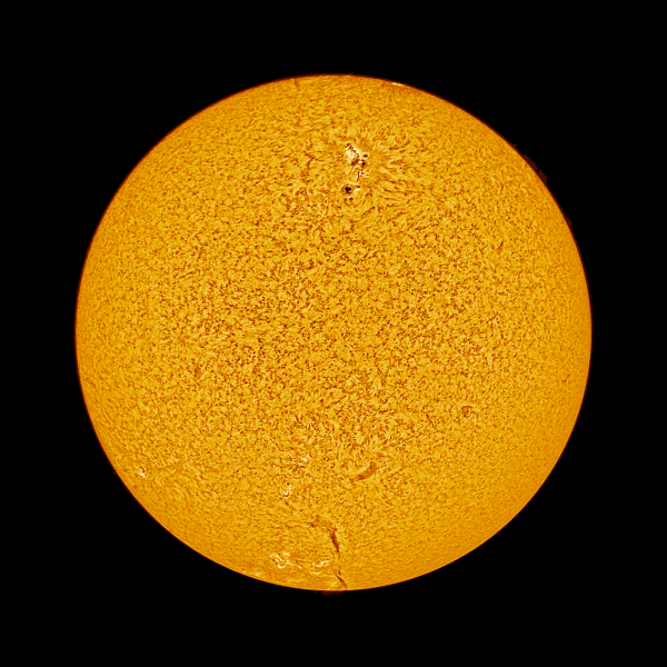 Солнце от 01.07.2023 - астрофотография