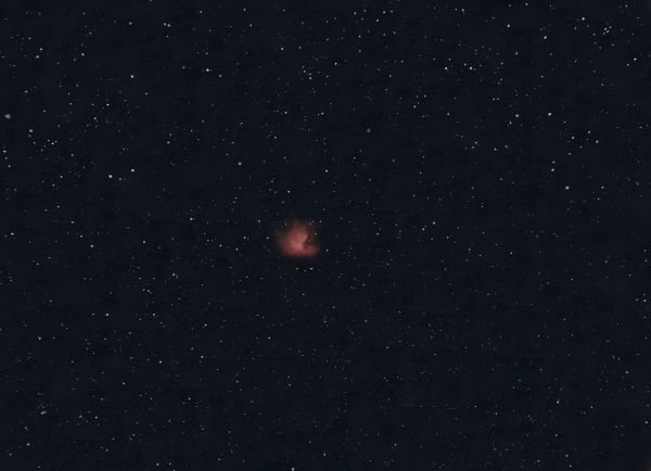 Туманность Пакман - астрофотография