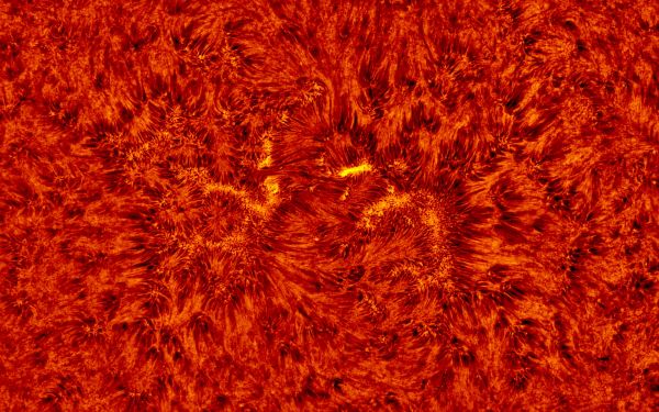 2018.07.15 Sun AR12713 H-Alpha - астрофотография