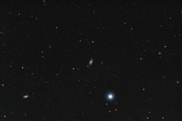 Galaxies M 109, NGC 3953, PGC 37553, NGC 4068 - Astrophotography