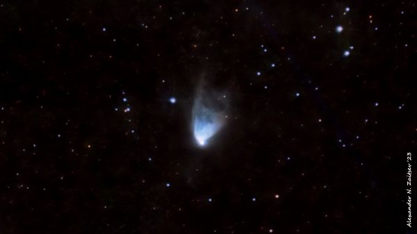 HUBBLE'S VARIABLE NEBULA (NGC 2261) - астрофотография