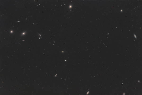 Markarian's Chain - Astrophotography