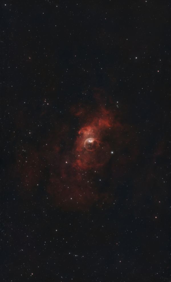 Bubble Nebula (NGC 7635) - Astrophotography