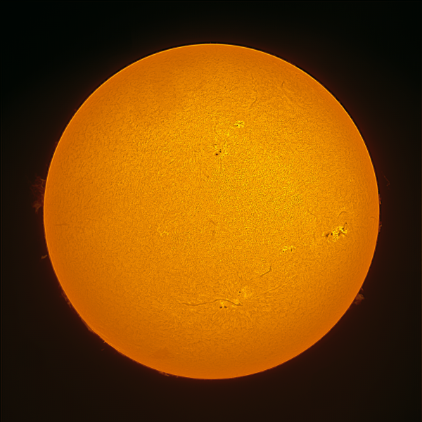 Солнце 23.02.2023 - астрофотография