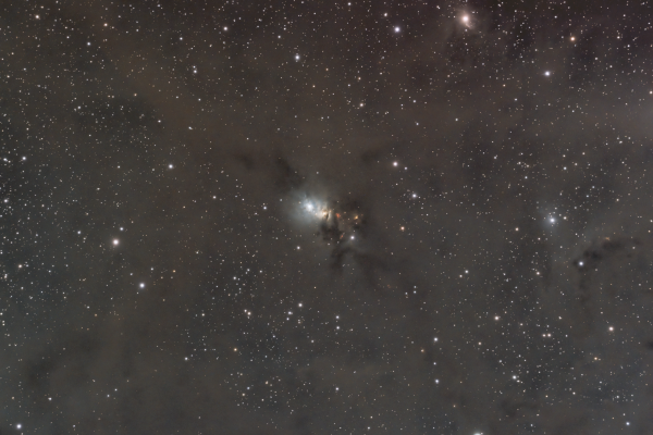 Туманность "Призрачная тиара" NGC 1333 - астрофотография