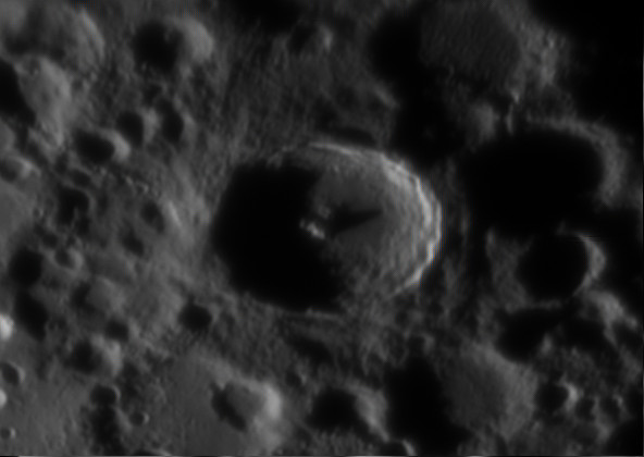 Tycho crater - Astrophotography