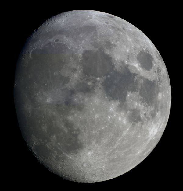 Mosaic Moon - Astrophotography