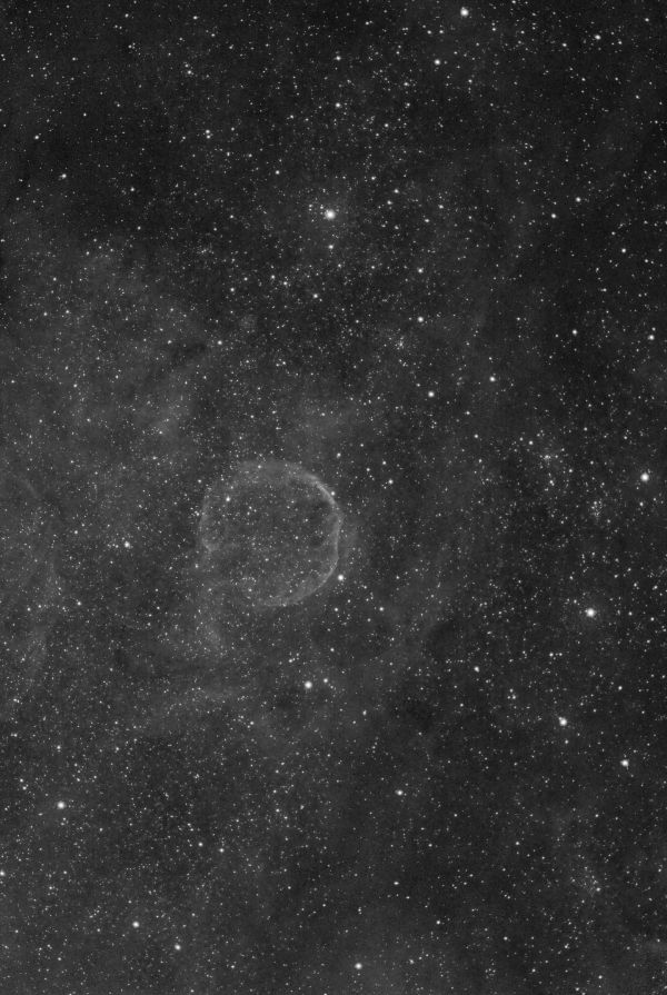 Туманность Popped Ballon, CTB 1 - астрофотография