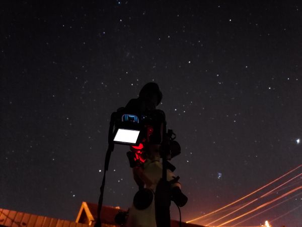 Portable astrosetup - астрофотография