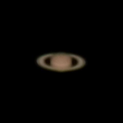 Сатурн в июле - астрофотография