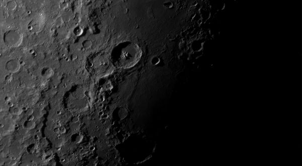 Луна, кратеры Теофил, Киррил, Катарина 29.07.21 - астрофотография