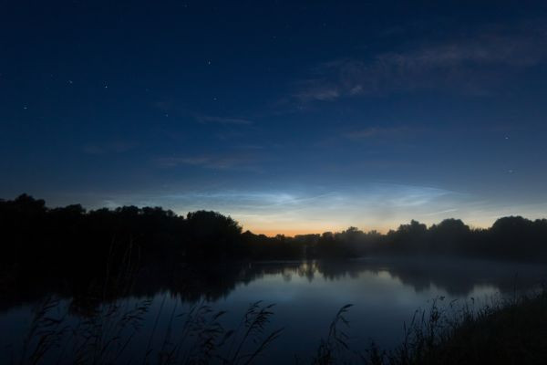 Silver clouds - Astrophotography