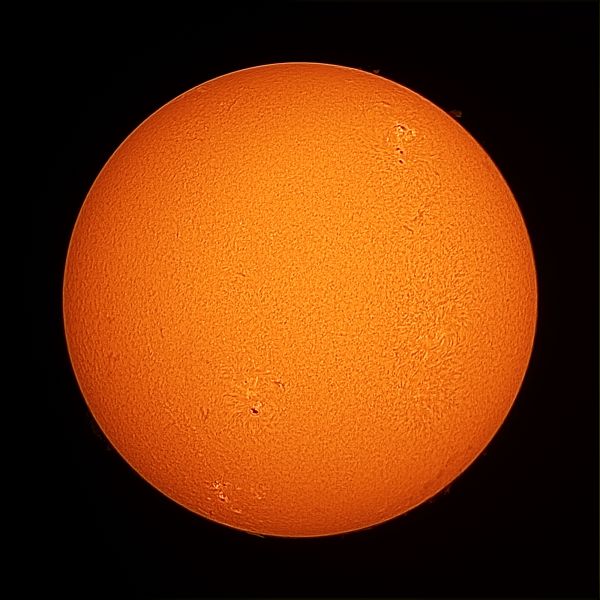 Водородное Солнце. 11.03.2022 - астрофотография