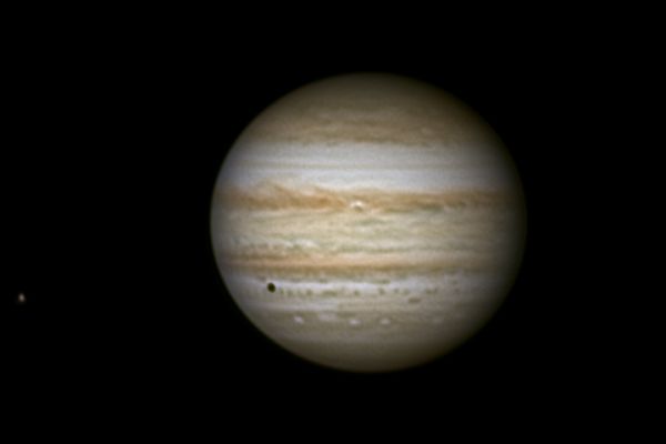 Юпитер и Европа 30.07.2022, 00.07UT - астрофотография