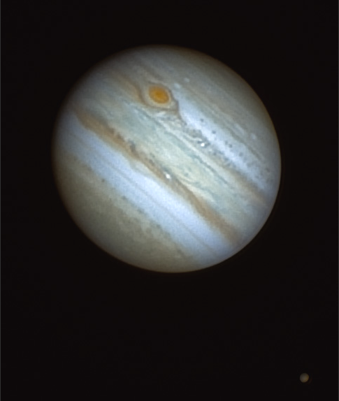 Юп и Ганимед 13.08.22 - астрофотография