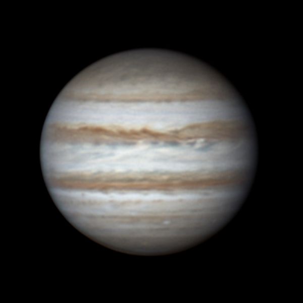 Юпитер 16.08.2023 00.21UT - астрофотография