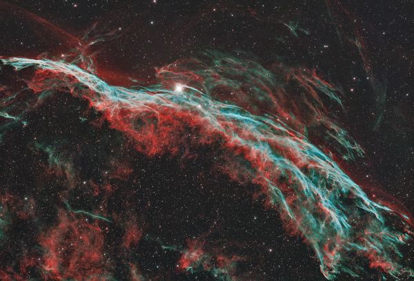 NGC6960. The Witch's Broom Nebula - Astrophotography