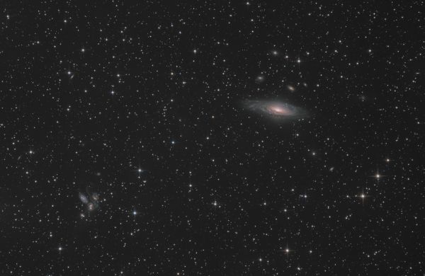 NGC 7331 Солончаковая группа и Квинтет Стефана - астрофотография