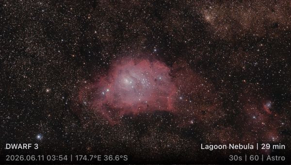 Lagoon Nebula - Astrophotography