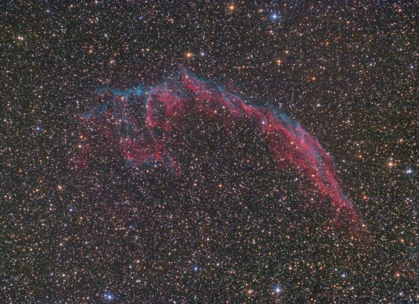 NGC 6992 - Вуаль - астрофотография