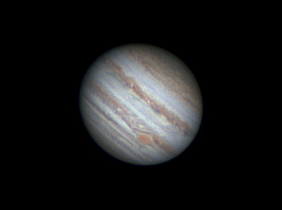 Вращение Юпитера за 40 минут - астрофотография