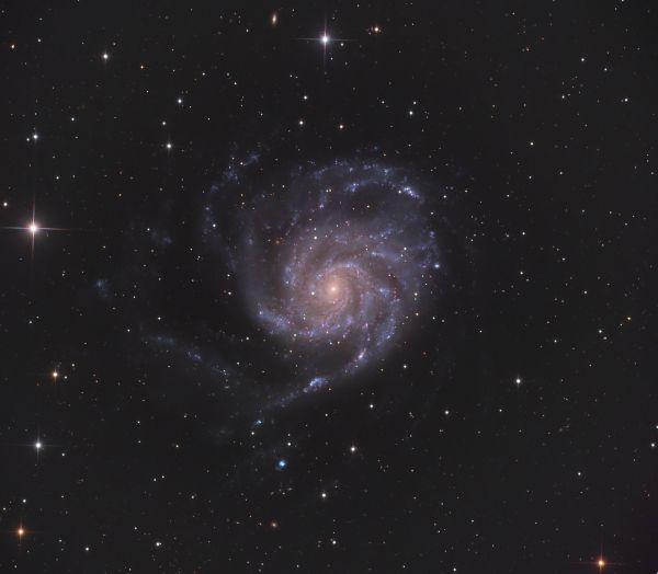 Галактика М101 - астрофотография