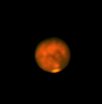 Марс 102мм рефрактором - астрофотография