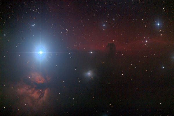 IC 434 - Конская голова - астрофотография