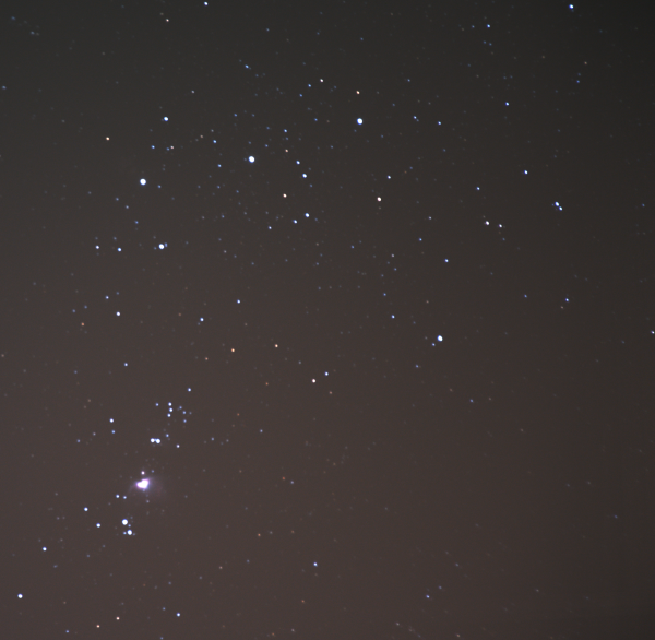 Созвездие Ориона - астрофотография
