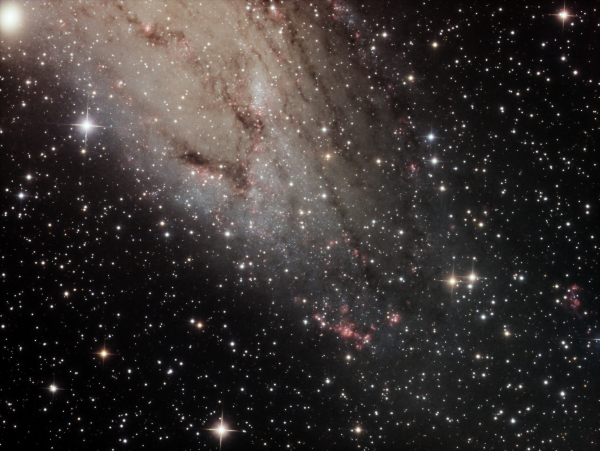 M31 M32 Ha_LRGB - астрофотография