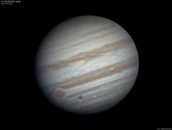 Jupiter and Callisto. - Astrophotography