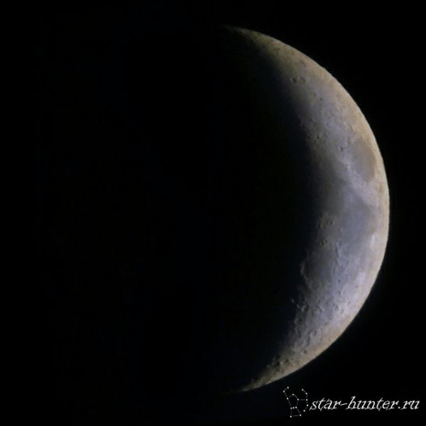 Moon phases 11-19 aug 2013 - астрофотография