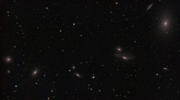 Markarians chain - Astrophotography