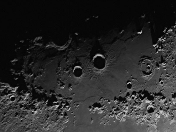 Moon landscape - астрофотография