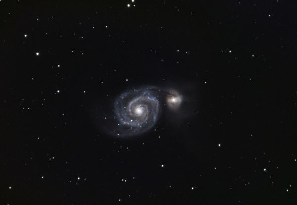 The Whirlpool Galaxy Group M 51 - Astrophotography