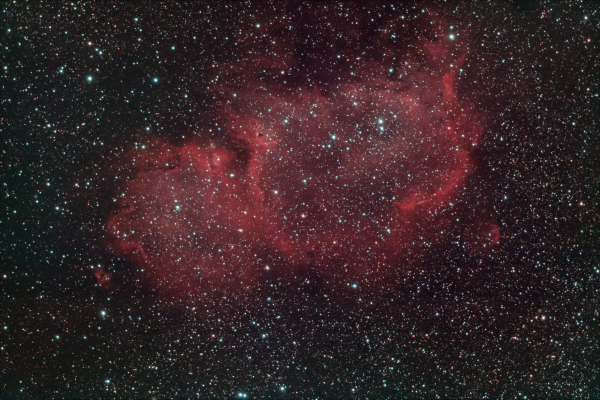 Туманность «Душа»(IC1848, S2-199, LBN 667) - астрофотография