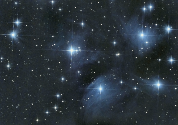 M45 Pleiades - астрофотография