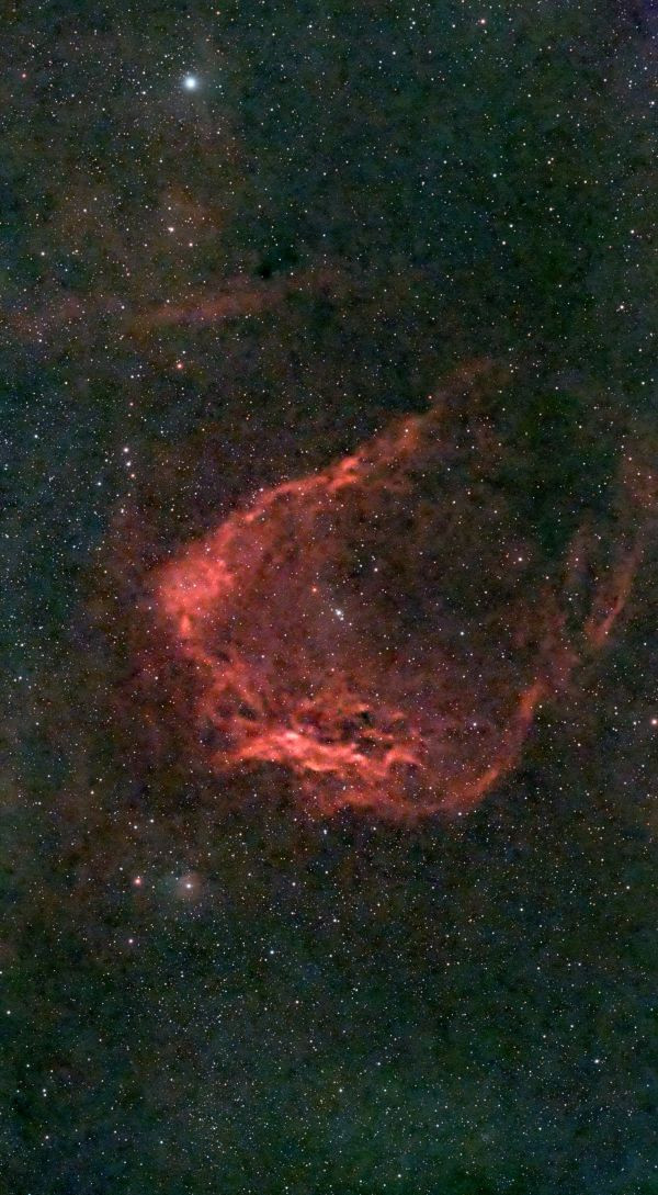 SH 2-129 The Bat has swallowed the squid - Astrophotography