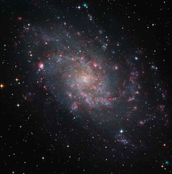 Галактика треугольника M33 - астрофотография